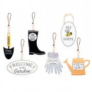Garden Sign Metal Assorted