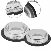 Pet Bowl w/Rubber Foot 15cm
