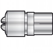 Coax Plug Female Metal