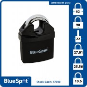 Top Security Padlock 65mm