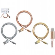 Charger Cable Metal 1m iPhne