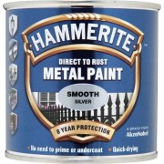 Hammerite Smooth 250ml Silvr