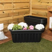 Vista SlateBlack Trough 60cm