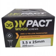 Impact Screws 3.5x25mm 200s