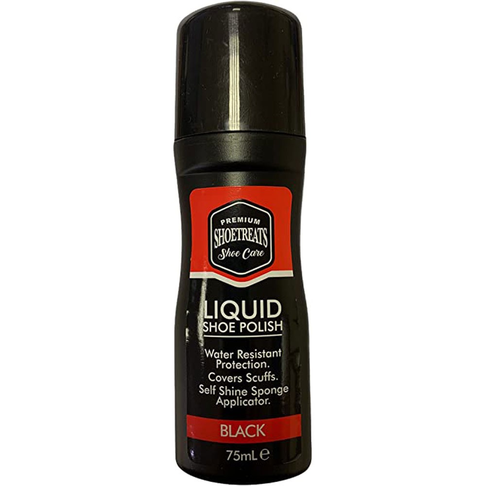 Liquid shoe wax top