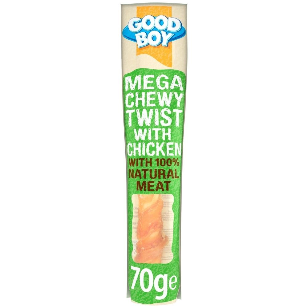 Good boy chewy twists with chicken 320g online