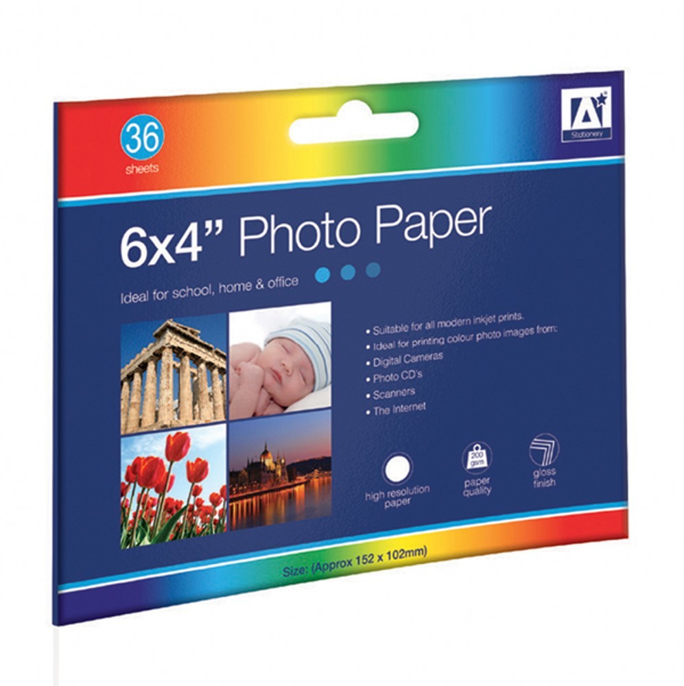 Photo Paper Gloss A6 / 6x4in | Proper Job