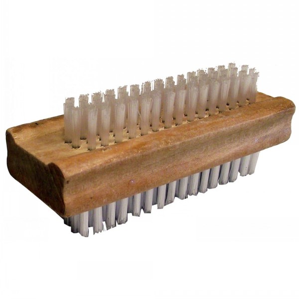 Wooden Nail Brush For Manicure & Pedicure Scrubbing Cleaning Bristles Both  Sides - Walmart.com