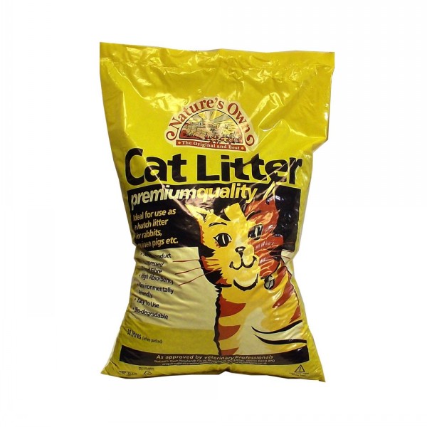 Bag of cat litter sale