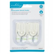 Removable Hooks Swivel 2pc