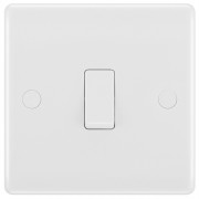 BG Rounded Wall Switch 1G 2W