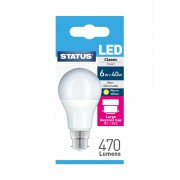 LED WW Bulb GLS BC  470L