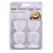 Egg Cups Plastic 4pc