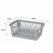 Handy Basket Grey 30cm