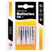 Alkaline Batteries AAA 4pc