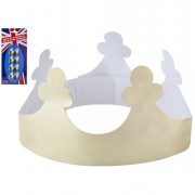 Union Flag Gold Crowns 4pc