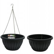 Hanging Basket Plastic 12in
