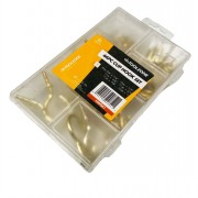 Cup Hooks Brassed 66pc Asst