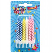 Birthday Candle 12pc Jumbo