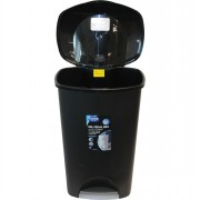 Addis Pedal Bin 50L Black