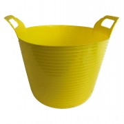 Flexi Tub Round 45L Yellow