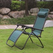Reclining Chair Beige/Green