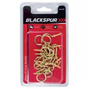 Cup Hooks Brassed 25mm 20pc