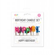 Birthday Candle Letters Set