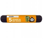 Wheelie Bin Liners 5pc