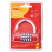 Combination Padlock 5 Digit