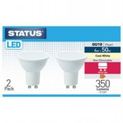 LED Bulb GU10 4w 2pc Cool Wh