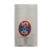 Cups 100Pc Sleeve White