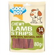 GB Chewy Lamb Strips 80g