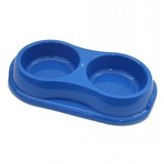 Pet Bowl Plastic Double 27cm