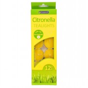 Citronella Tealights 10/12s