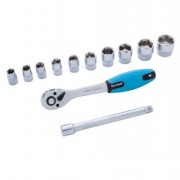 Socket Set 12pc 3/8in