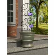 Pot Trellis Scroll 91x31cm