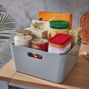 Grey Basket 15.02 30x30x15cm
