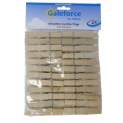 Clothes Peg Wooden  24pc