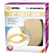 Toilet Seat MDF Beech/Natura