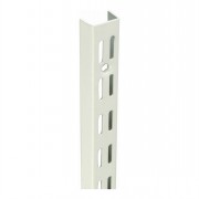 TwinSlot Upright White 120cm