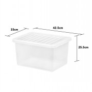 Crystal Box Clear  25L