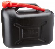 Jerry Can 20L Black Plastic