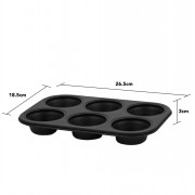 N/S Muffin Pan 6 Cup