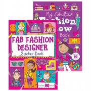 Fashion Show Stickers Book