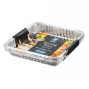 BBQ Foil Dish & Lid 2pc