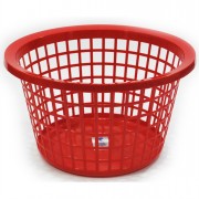 Laundry Basket Round Asst