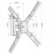 TV Bracket Compact 13-40in