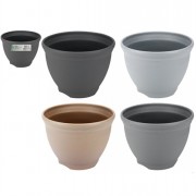 Ribbed Bell Pot Colours 24cm