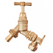 Brass Tap & Adaptor Set